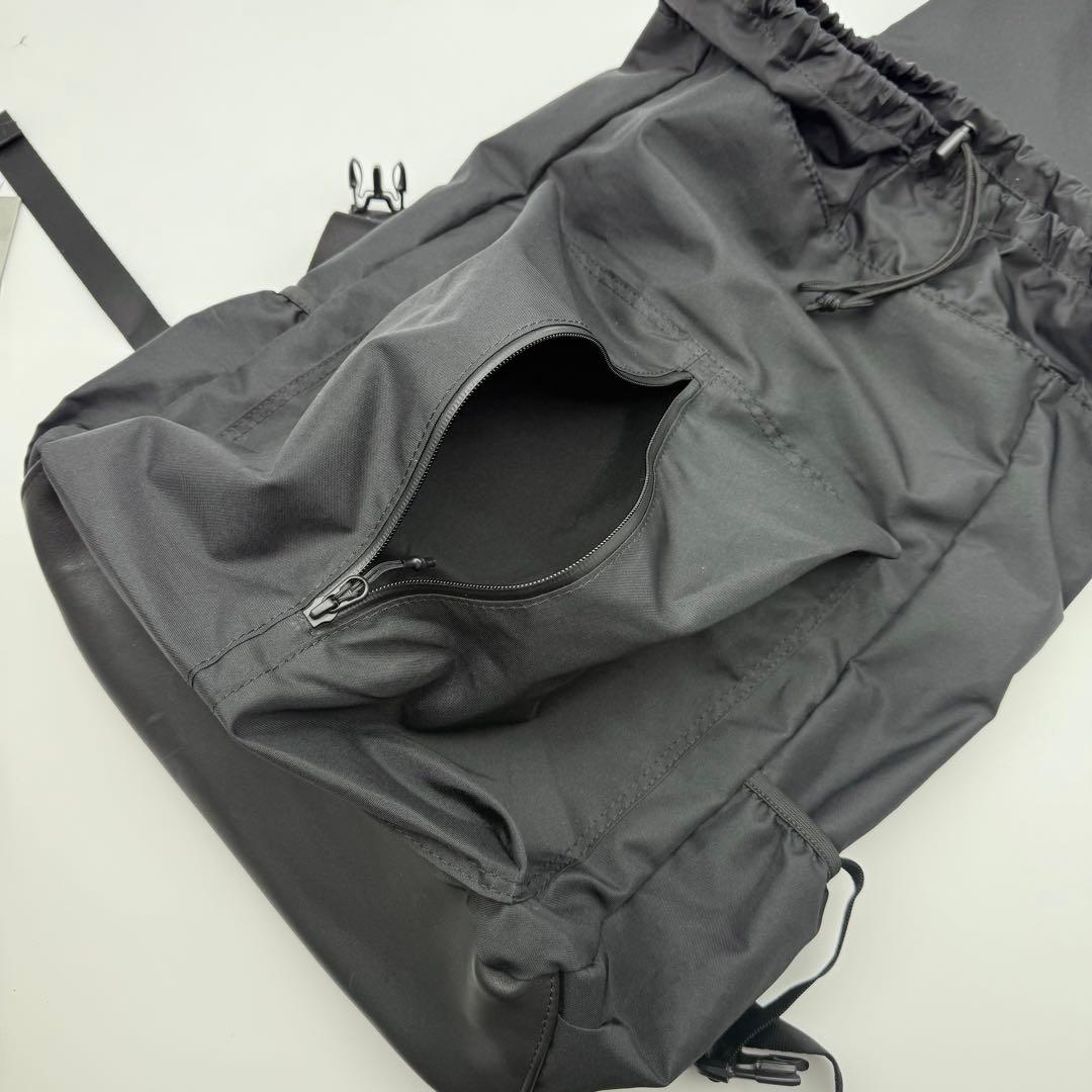 イアパピヨネ バーラップアウトフィッター レザーコンビライトリュック