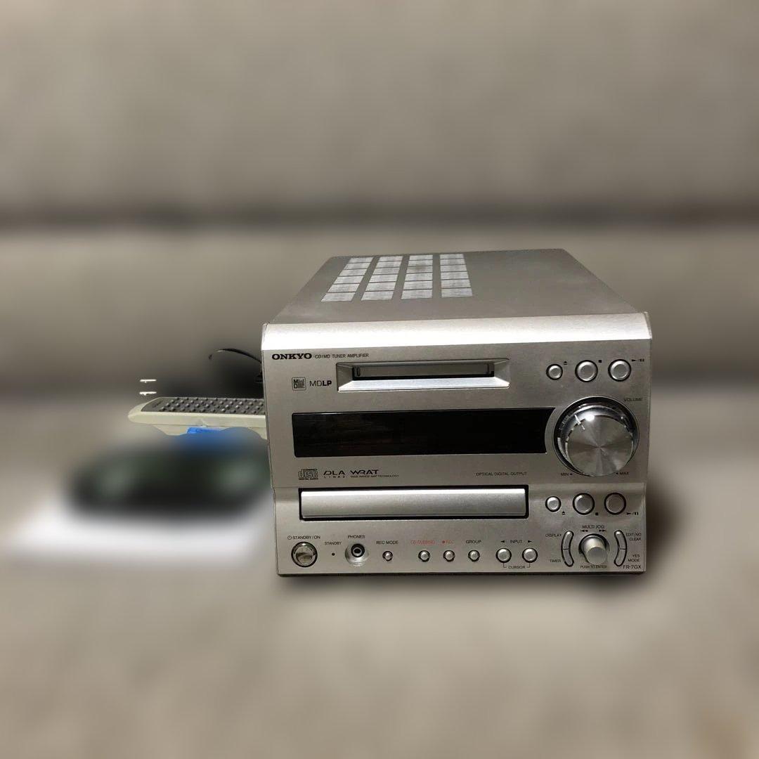 ONKYO MDLP.CDコンポ動作確認済