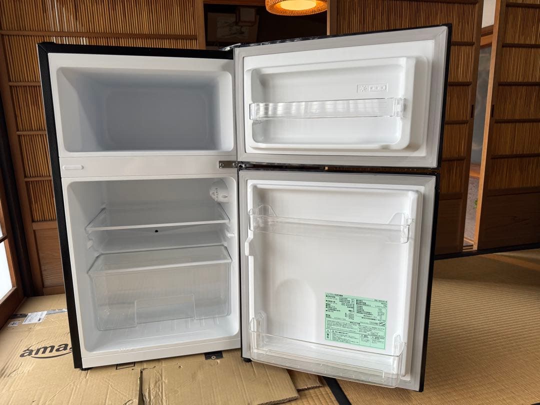 送料込 たのメル便 中古 アイリスオーヤマ 冷蔵庫 87L 2022年式