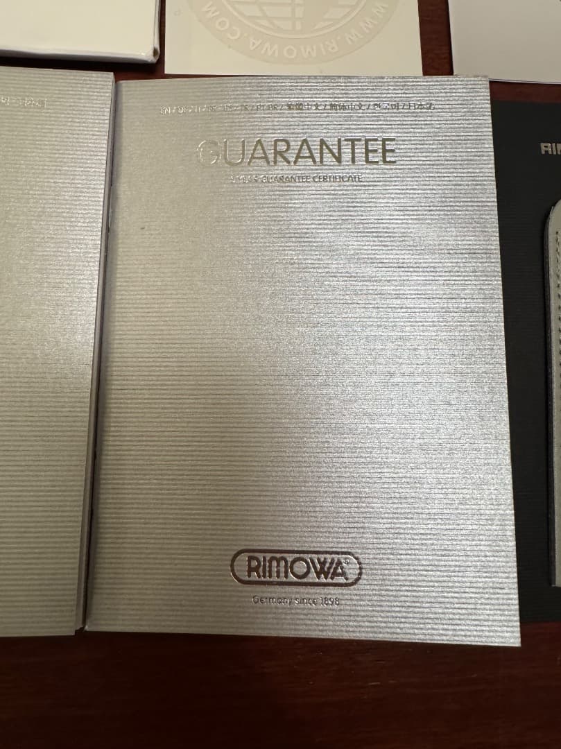 【美品】RIMOWAトパーズ　45リットル　４輪キャリーケース TSAロック付き