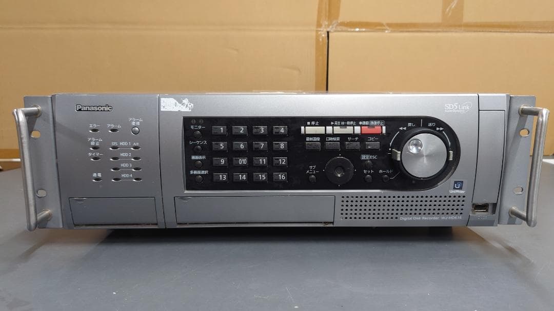 Panasonic デジタルディスクレコーダー WJ-HD616