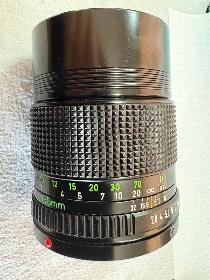 整備済　CANON キヤノン New FD 135mm F2.8 FDマウント