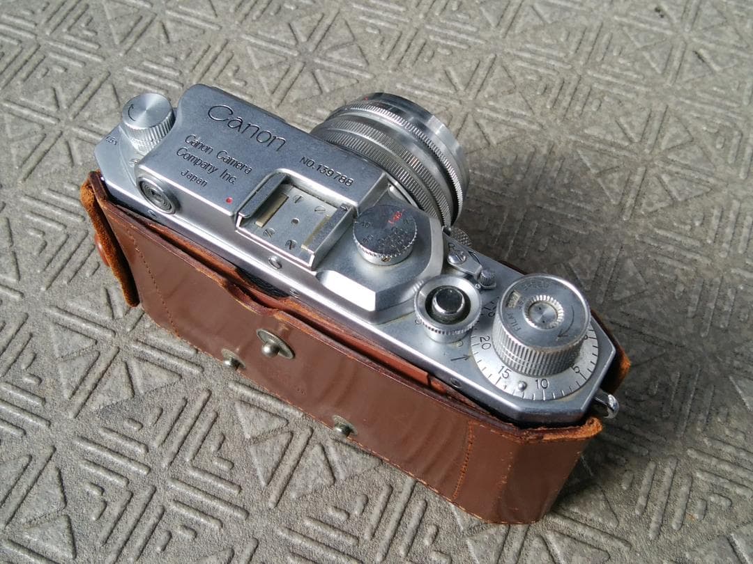 【カメラ】　Canon IV Sb + 50mm F1.5