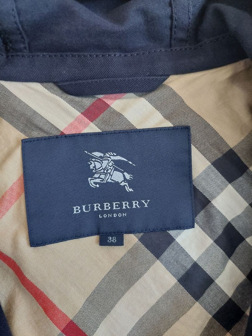 バーバリー　モッズコート　38