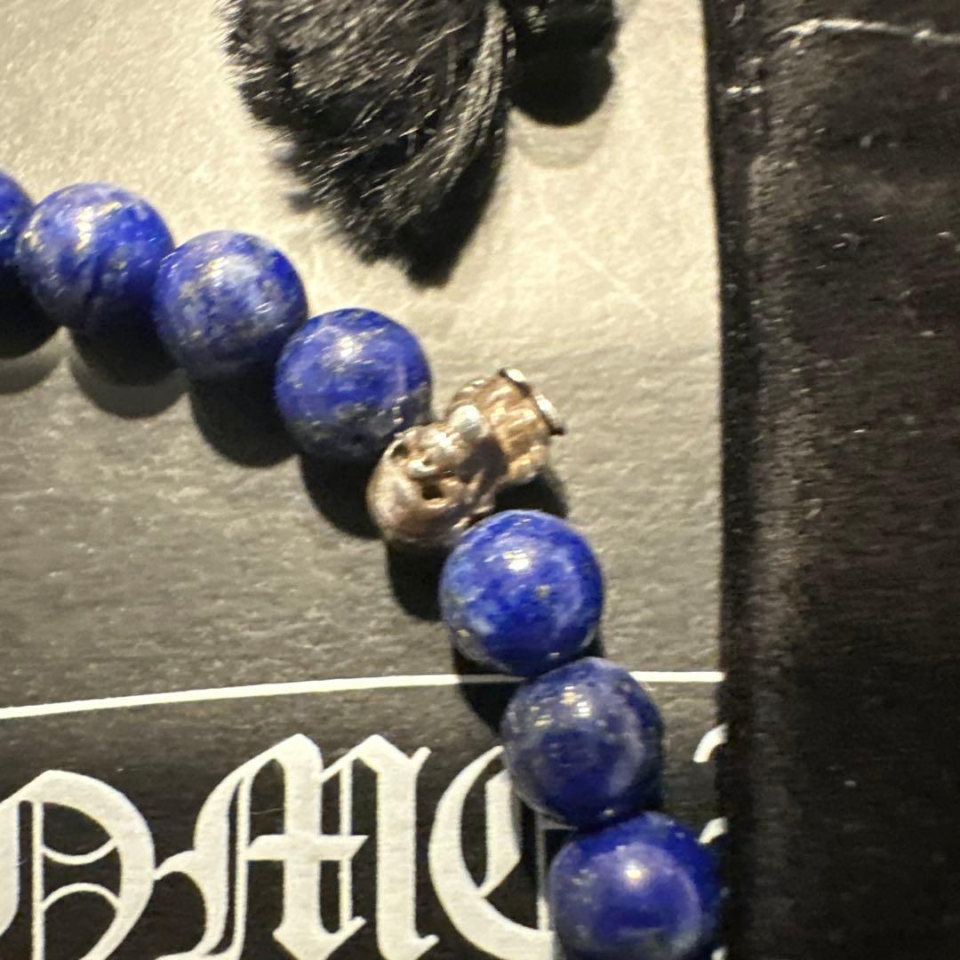 Chrome hearts フォティ デルフィーノ　ビーズブレス　スカル　限定品