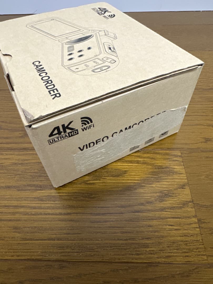 ビデオカメラ 4K 高画質 5600万画素 YouTubeカメラ WiFi機能