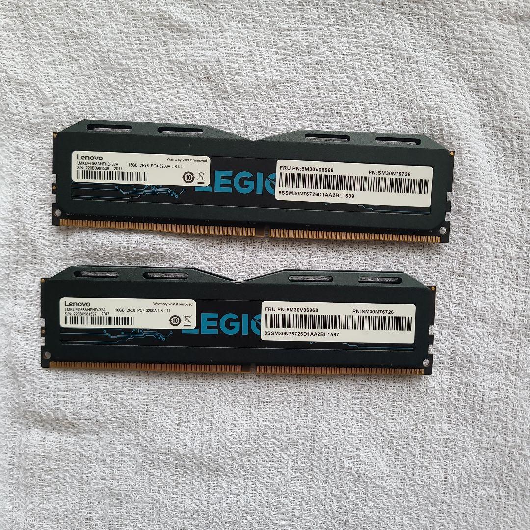 Lenovo LEGION DDR4 16GB×2 3200MHz