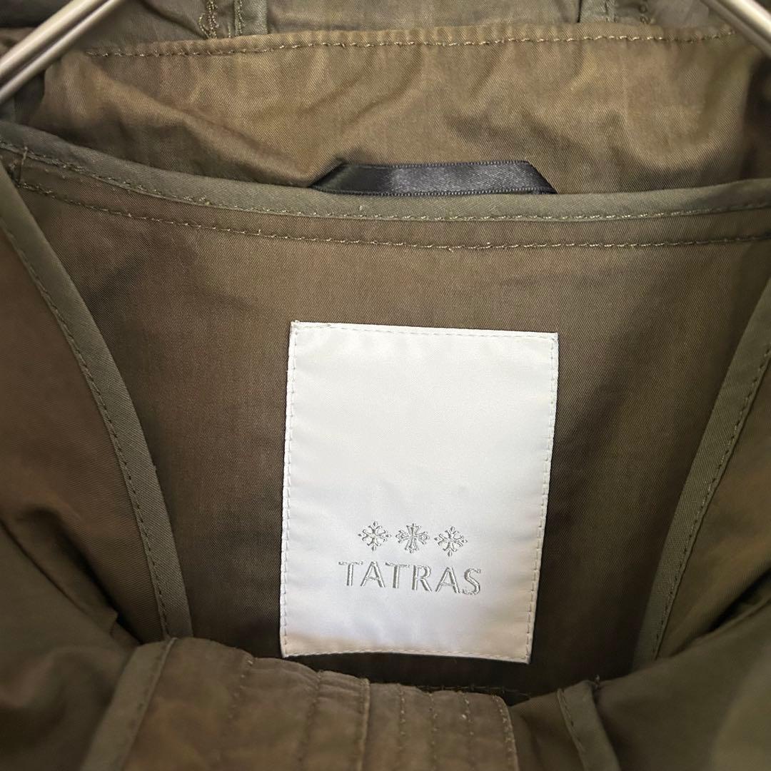 TATRAS タトラス LITTOモッズコート オリーブ ダウンライナーなし L