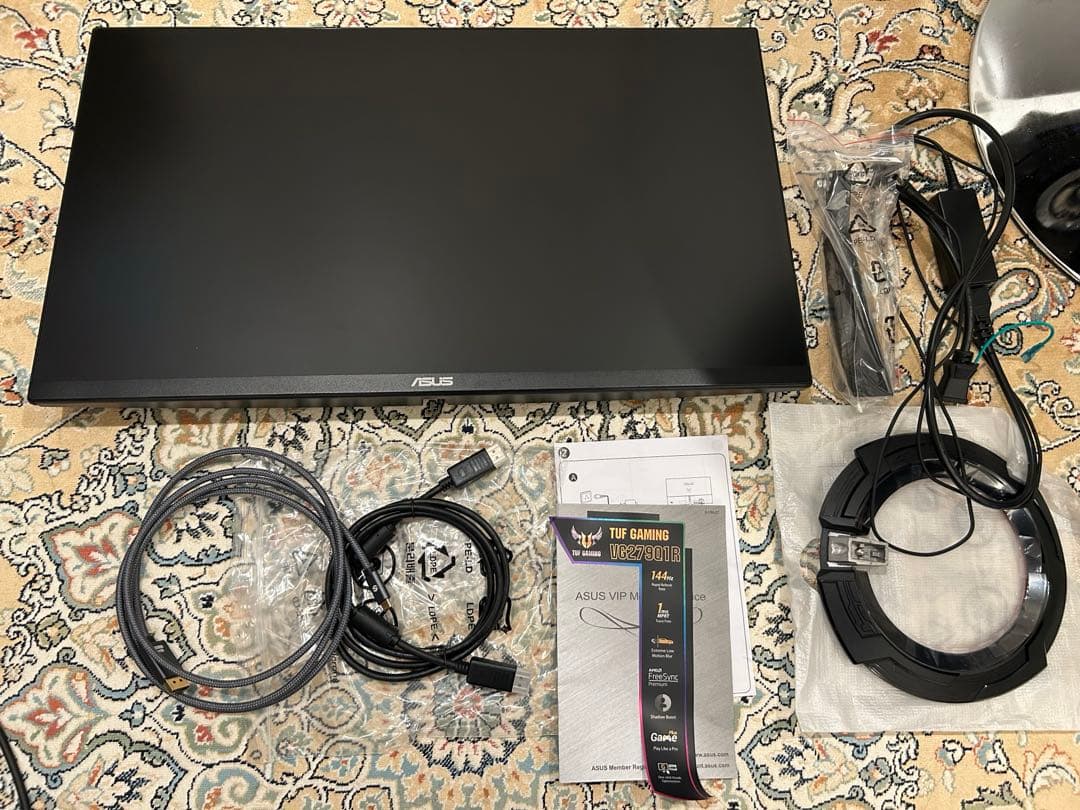 ASUS ゲーミングモニター TUF Gaming VG279Q1R 27インチ