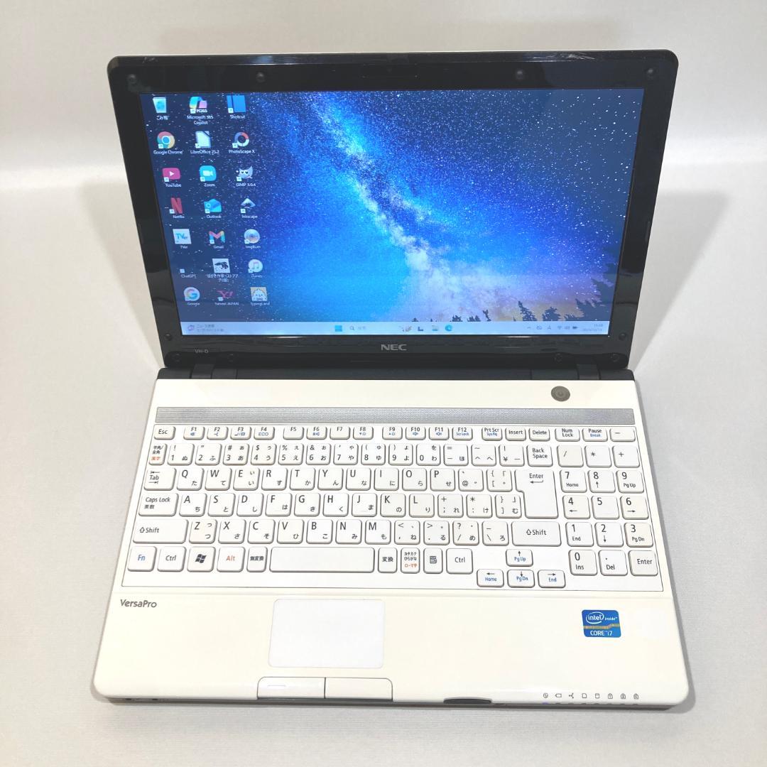 初心者✨超速&SSD・カメラ・DVD✨白✨すぐ使えるノートパソコン◇T419-3