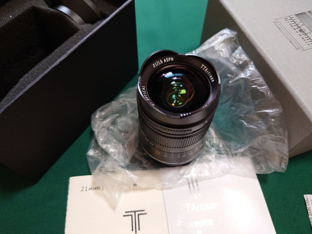 新品 TTArtisan 21mm f/1.5 ASPH Lマウント 単焦点