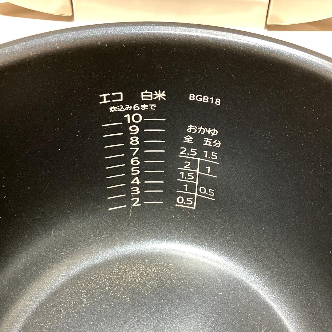 TIGER 炊飯器 JBG-B180 アーバンホワイト 1.8L 1升炊き 美品