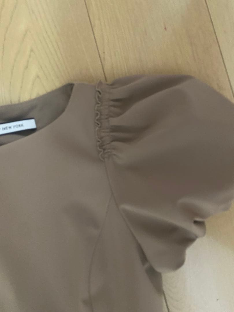 フォクシーニューヨーク　バルーンスリーブワンピース