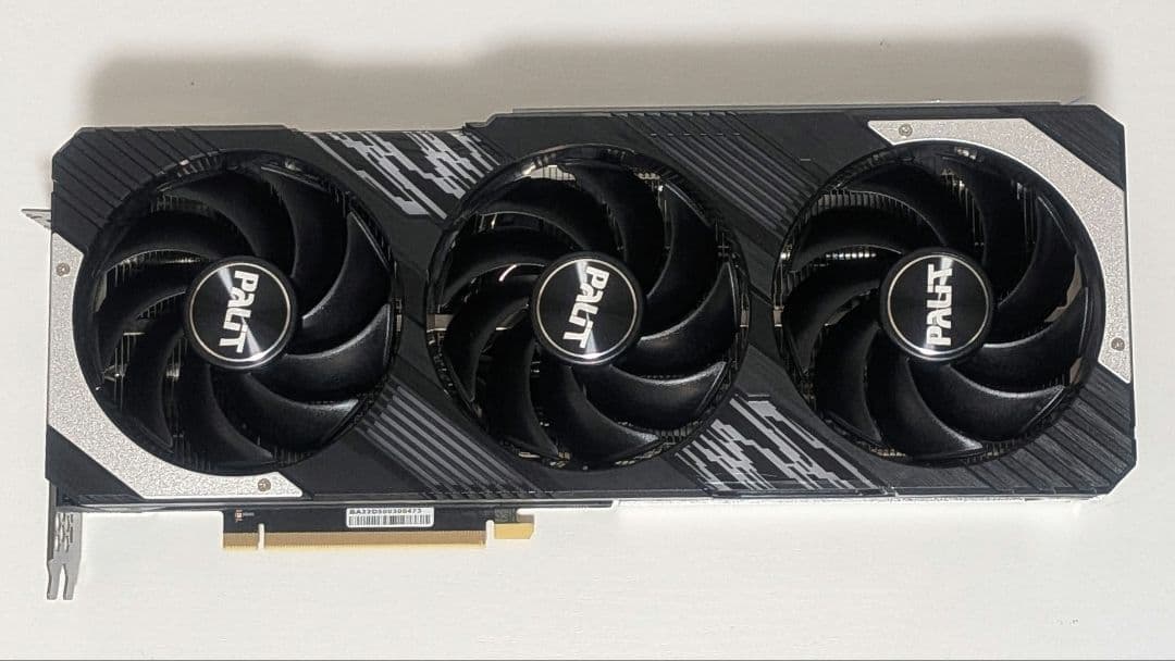 グラフィックボード・グラボ・ビデオカード PALIT GeForce RTX 4070 Ti 12GB GamingPro