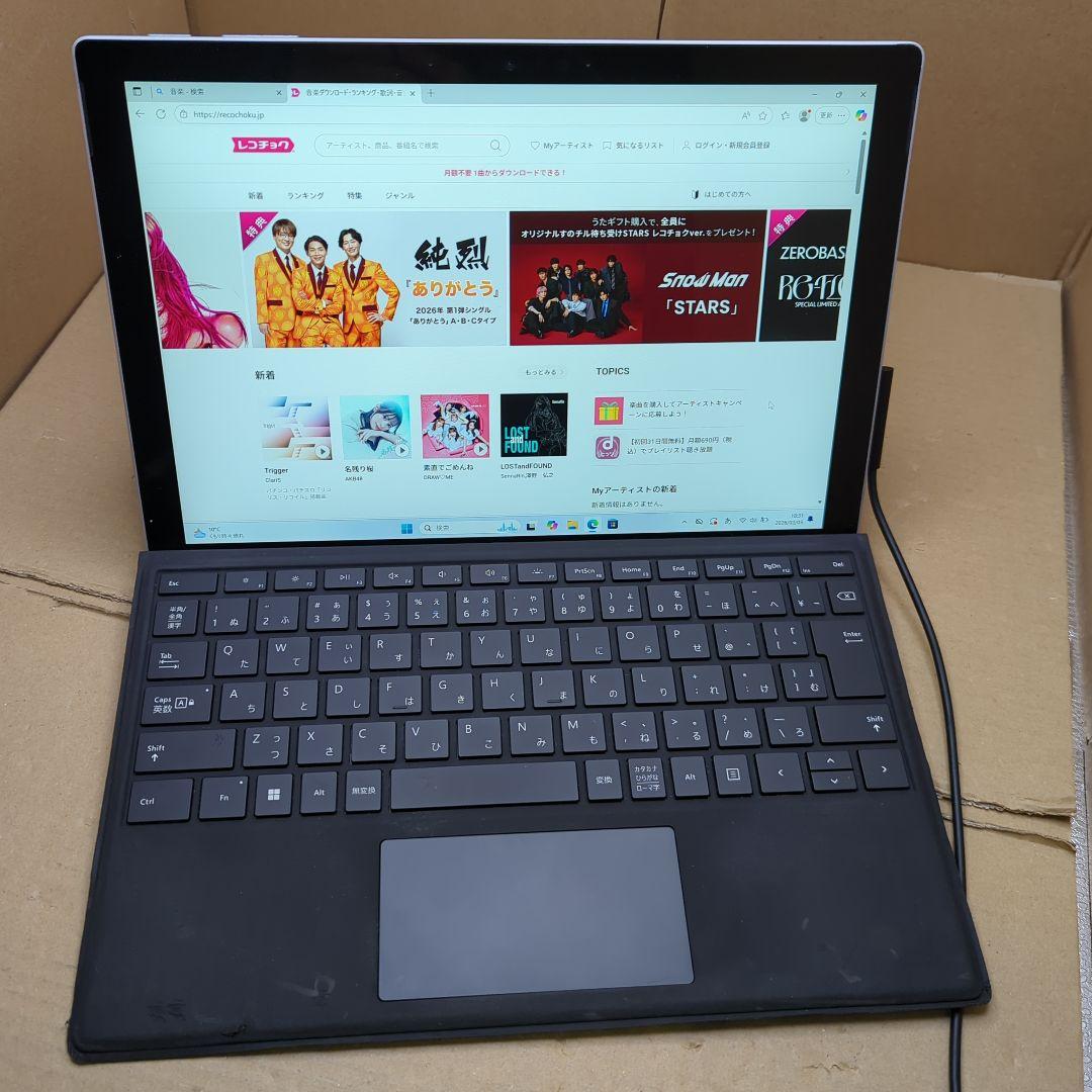 Surface Pro 7+ i5第11世代-1135G7　16GB/256GB