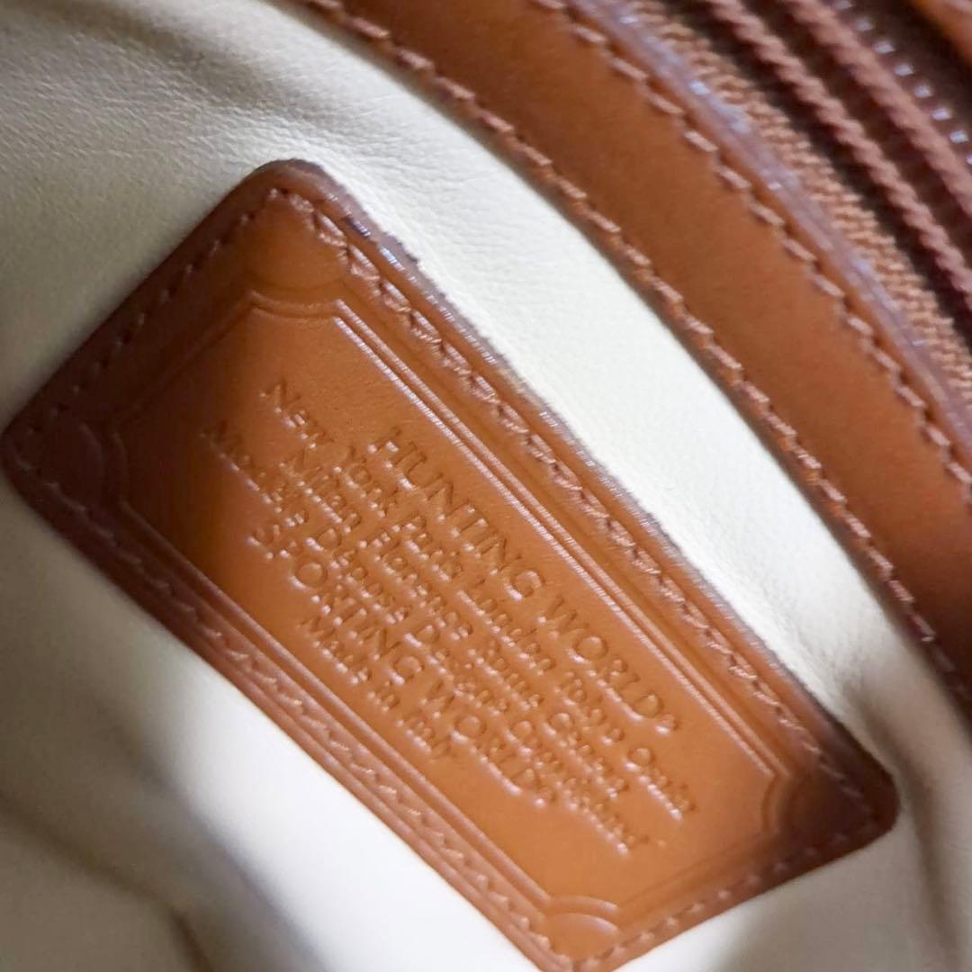 まこちゃん　HUNTING WORLD ボストンバッグ