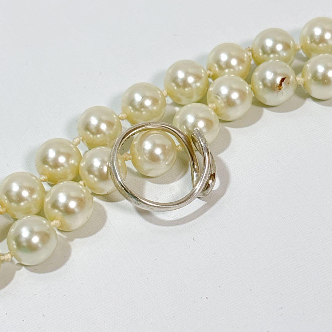 【13号】Tiffany オープンウェーブリング　シルバー