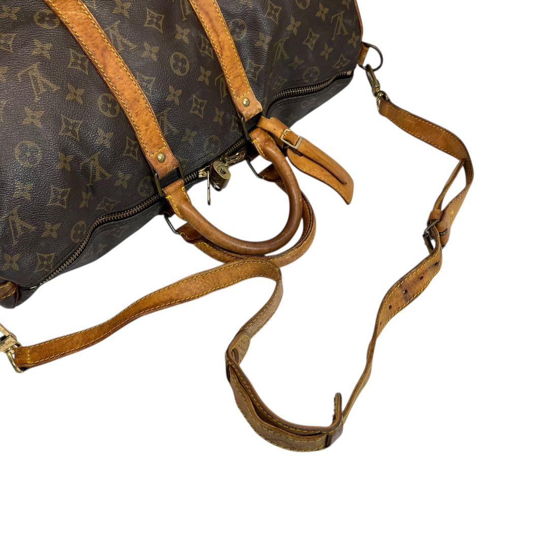 ルイヴィトン　キーポル45 バンドリエール モノグラム　ボストンバッグ 鑑定