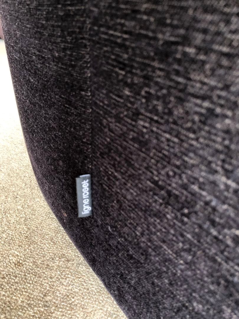 Ligne Roset Pumpkin ブラウン1人掛けソファ