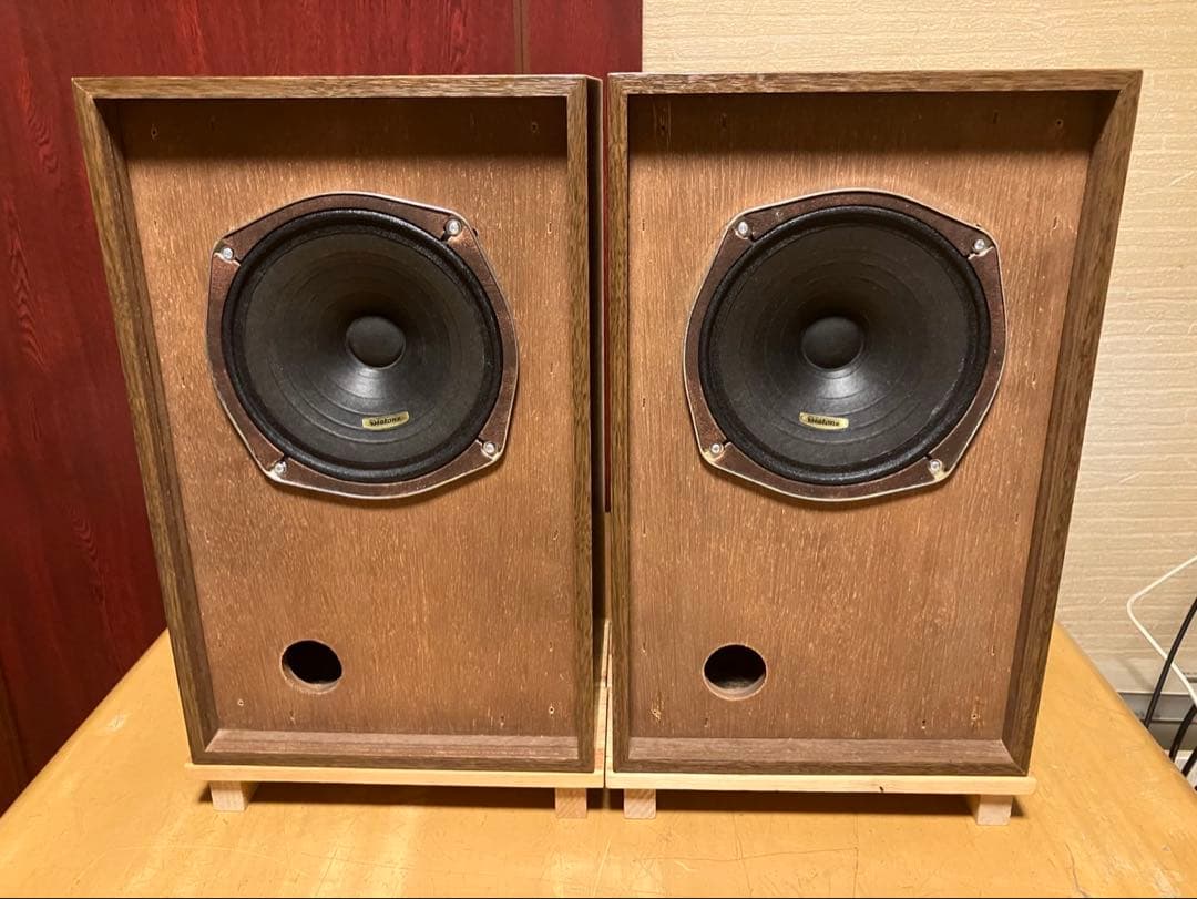 Diatone P-610B 初期型8Ω Sansui格子柄小型箱