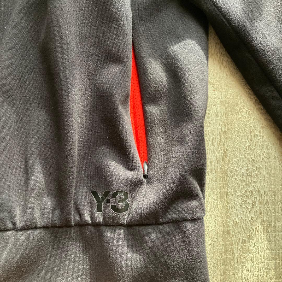 アディダス Y-3 ジャケットL ブラック×赤