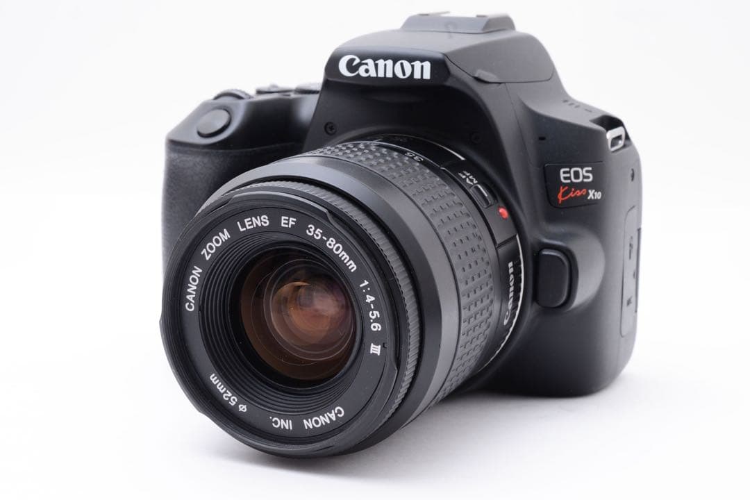 保証付き☆一眼レフカメラ☆canon kiss x10標準レンズセット