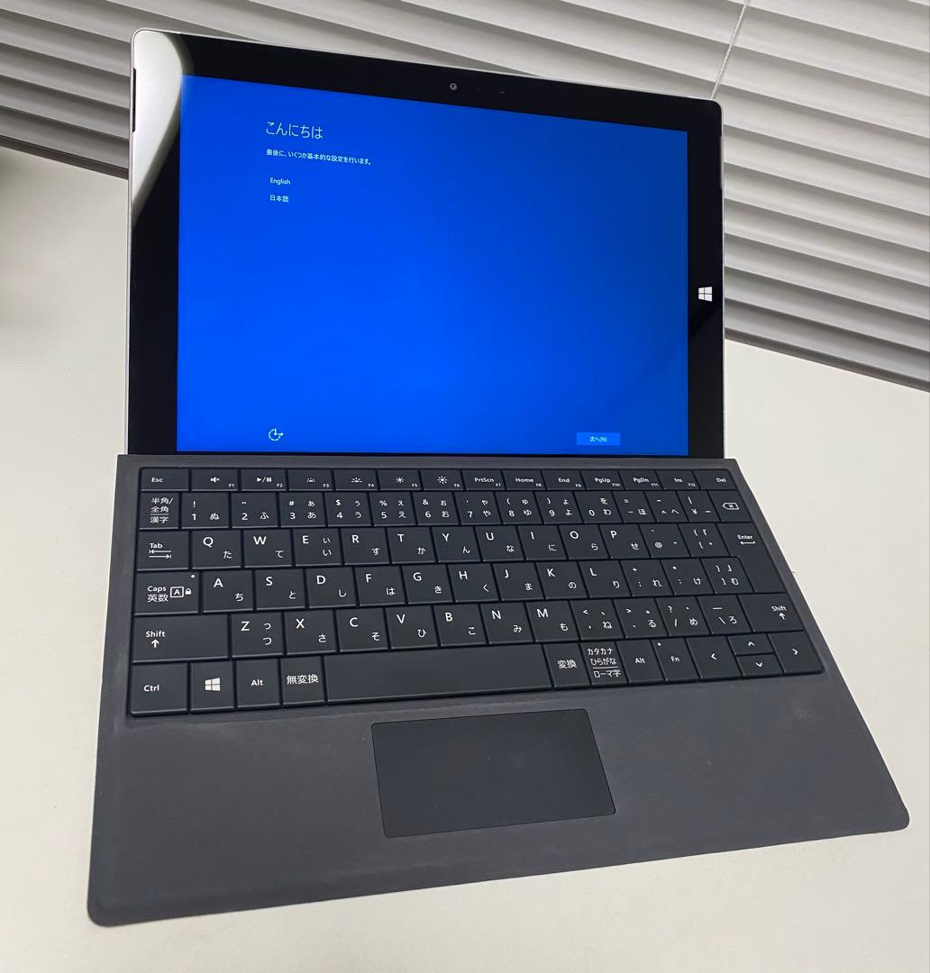Surface3 - 128GB 本体+純正キーボード 使用回数わずか 動作◎