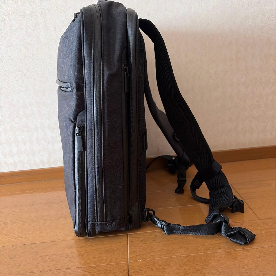 ☆美品☆【エース】ガジェタブル　ヘザー ビジネスバッグ　2way 撥水　黒