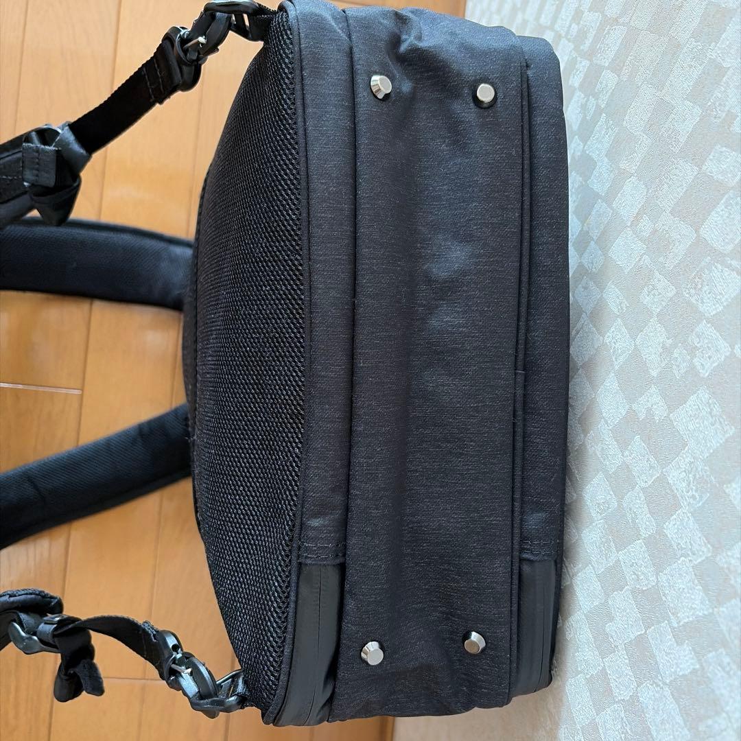 ☆美品☆【エース】ガジェタブル　ヘザー ビジネスバッグ　2way 撥水　黒