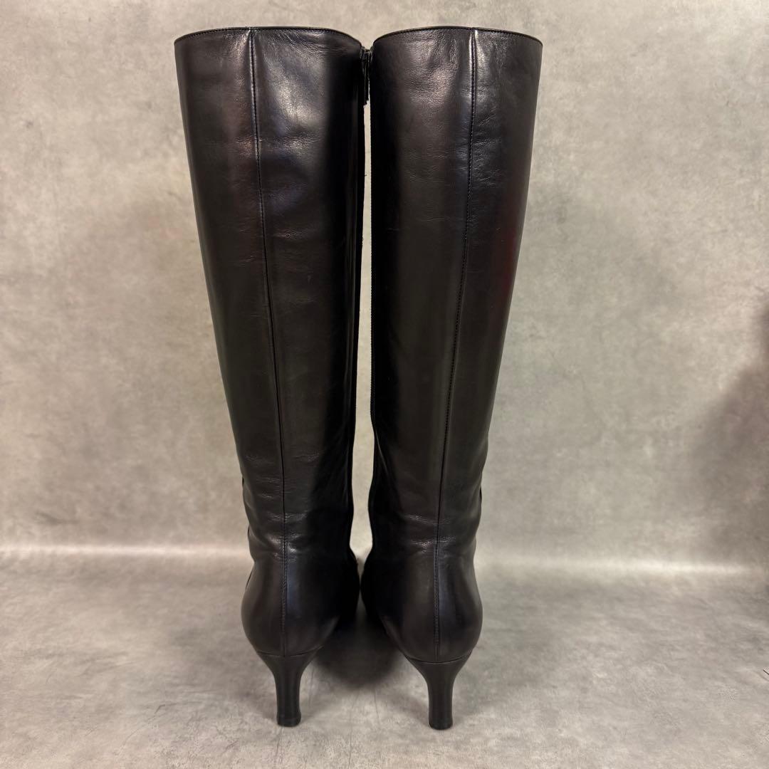 サルヴァトーレフェラガモ ブーツ 7サイズ ブラック