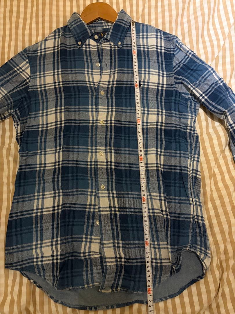 RALPH LAUREN ラルフローレン オンブレチェックシャツ M