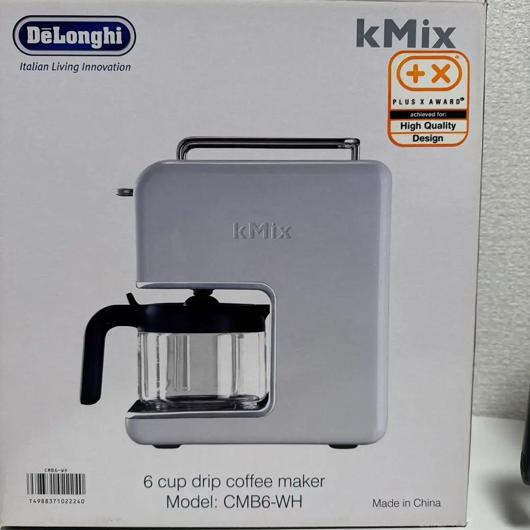値下げ！DeLonghi デロンギ ドリップ コーヒーメーカー CMB6-WH