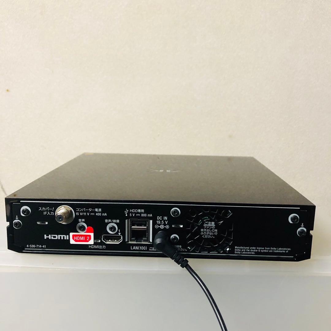 E98美品✨SONY 4Kメディアプレーヤー スカパー！プレミアムサービス内蔵