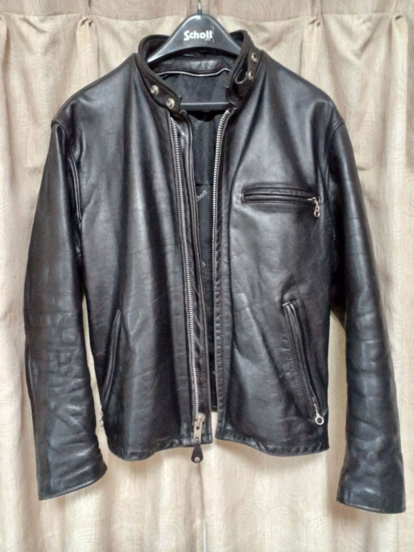 【希少サイズ 42】schott シングルライダース641 米国製