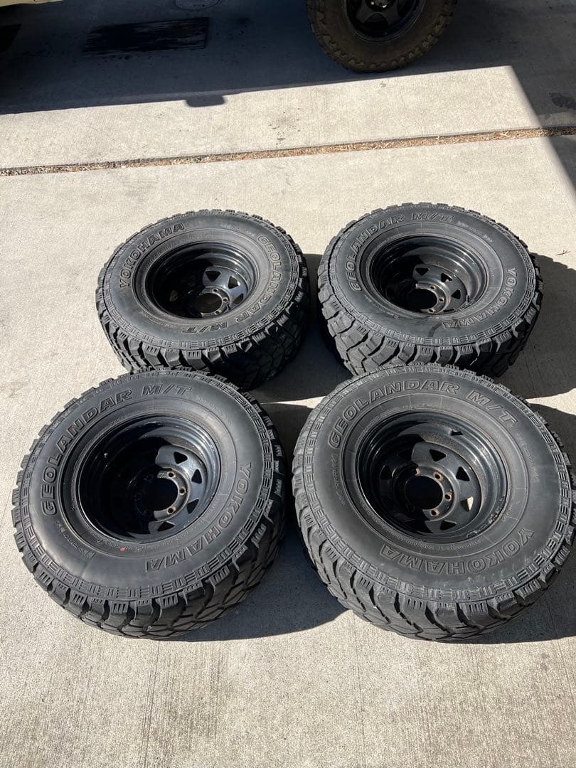 と*よ様 ランクル60 オーストラリア純正？3本、デイトナ？1本　33×12.5