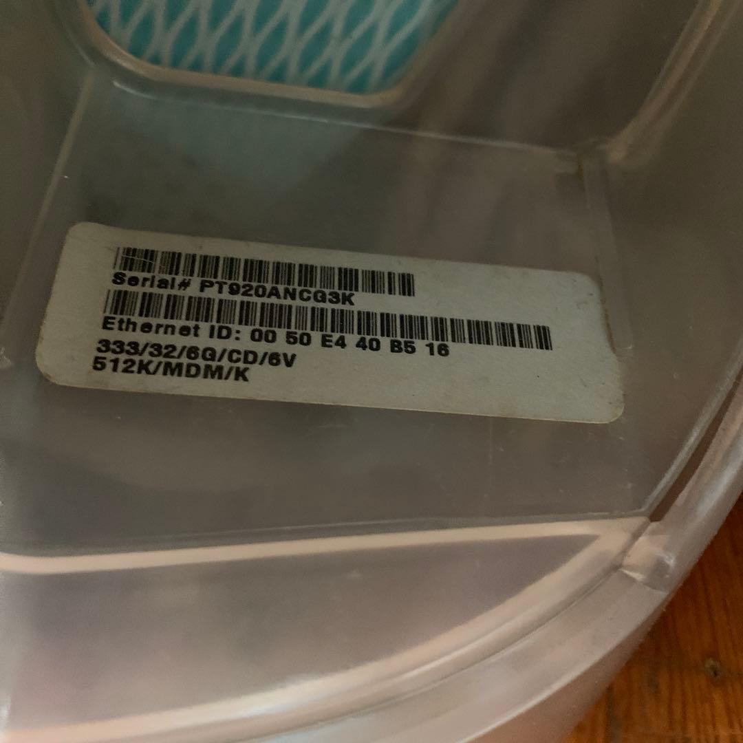 iMac 初代　動作未確認