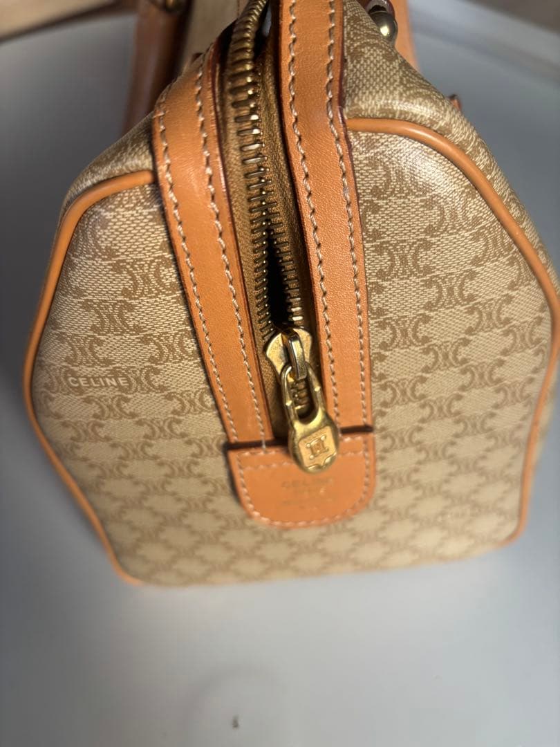 CELINE トリオンフ マカダム柄 ハンドバッグ