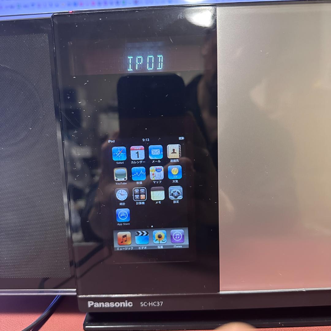 Panasonic コンパクト ステレオ SC-HC37 ＆ iPod セット