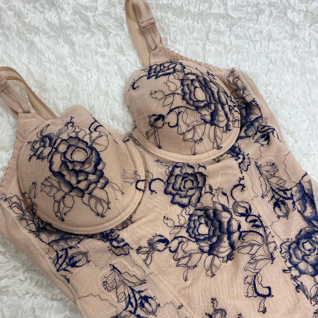 マルコ 補正下着 ボディスーツ D80LL デコルテリュミエス イデラ ロゼ