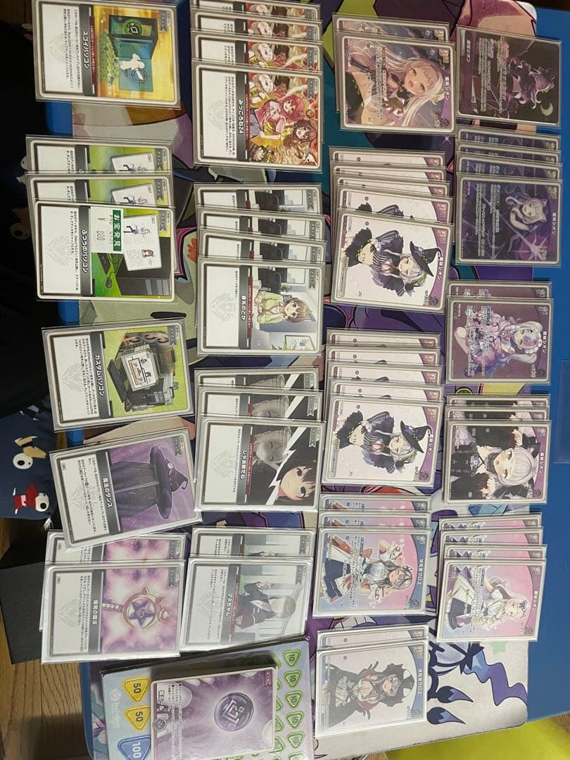 ホロライブカードゲーム　紫咲シオン　沙花叉クロヱ　紫デッキ　ホロカ