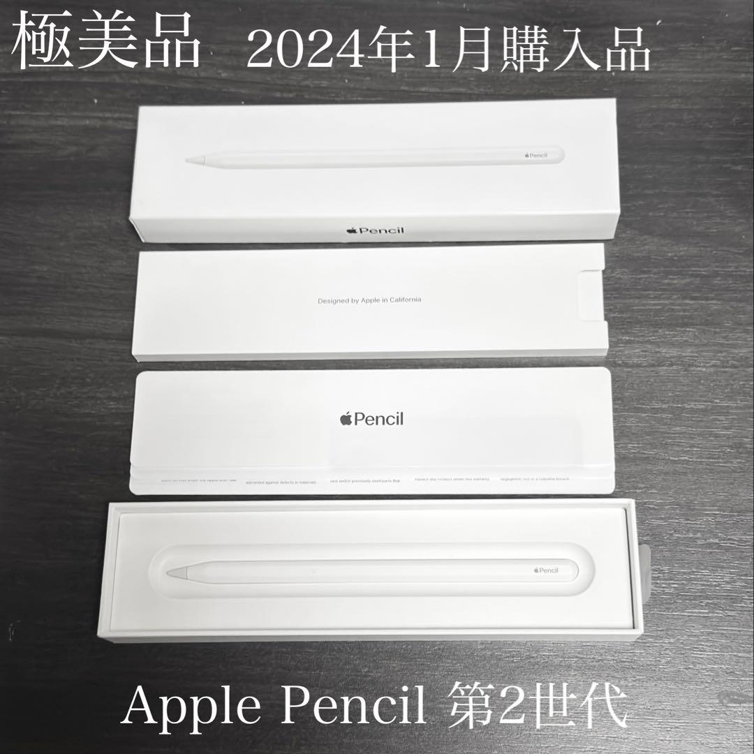 極美品　2024年1月購入　Apple Pencil 第2世代　MU8F2J/A