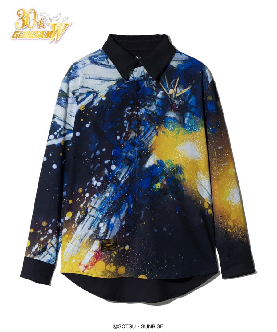 glamb 新機動戦記ガンダムW ヒイロ・ユイ ウイングガンダムゼロシャツ