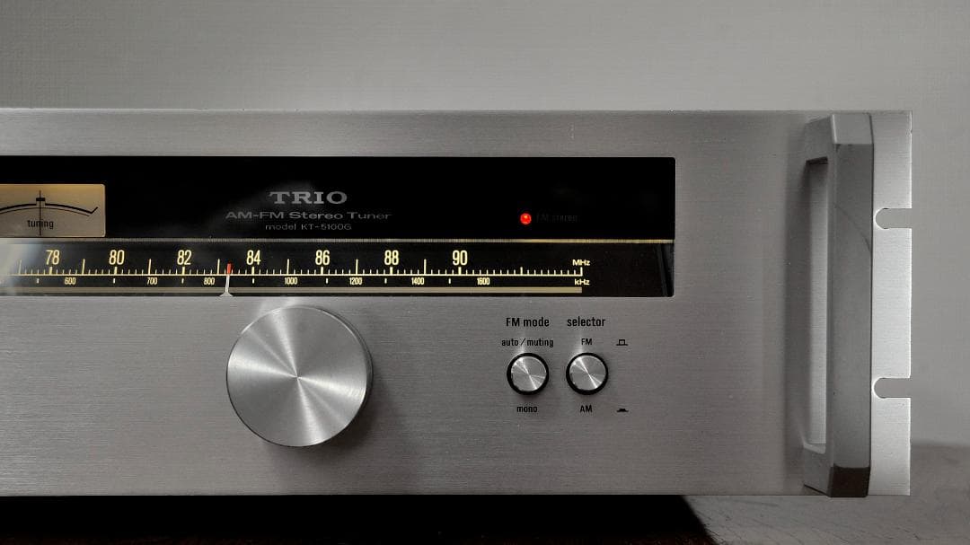【来る4月計画の福岡分移転の処分価格】TRIO KT-5100G チューナー ♪