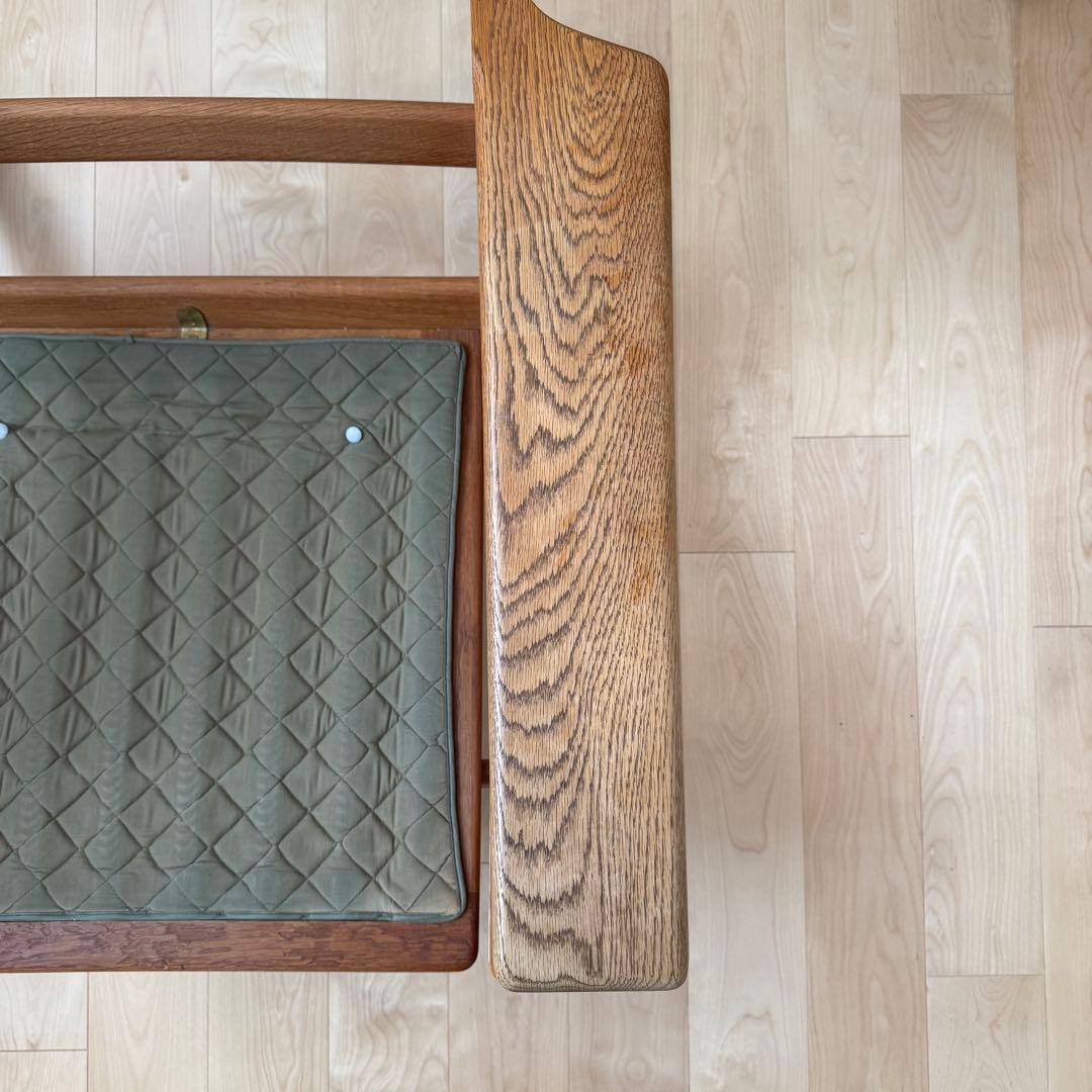 GE290A　ハイバックソファ　オーク材　Hans J.Wegner