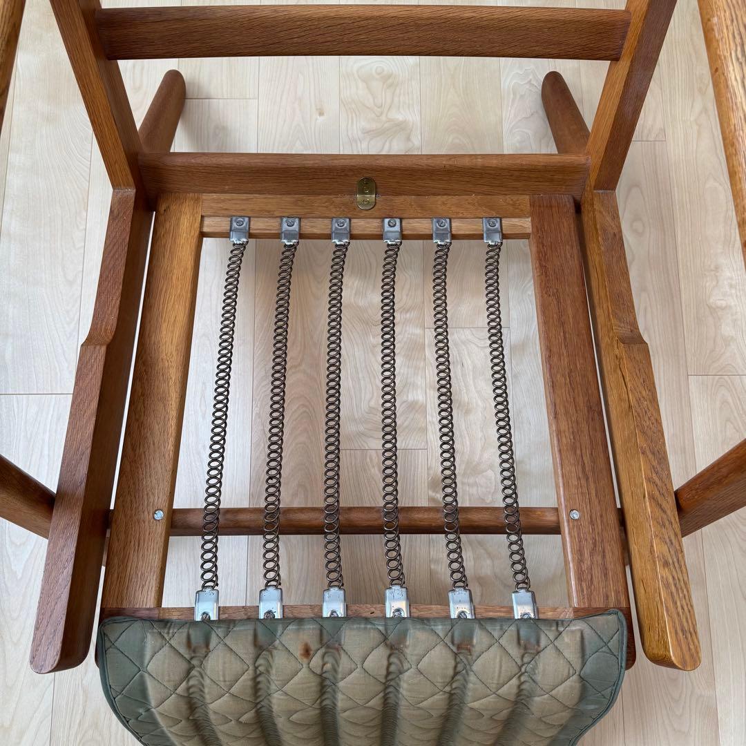 GE290A　ハイバックソファ　オーク材　Hans J.Wegner