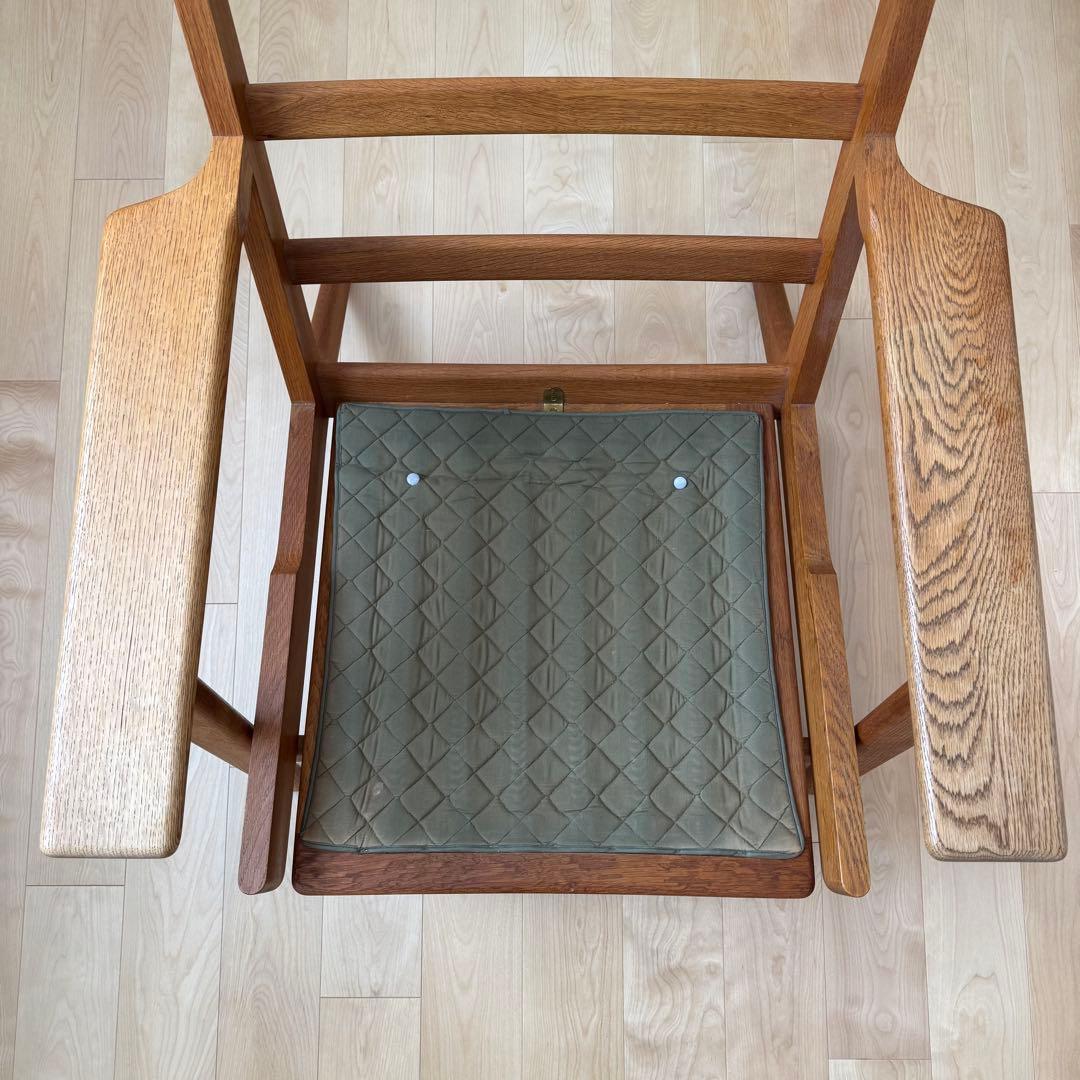 GE290A　ハイバックソファ　オーク材　Hans J.Wegner