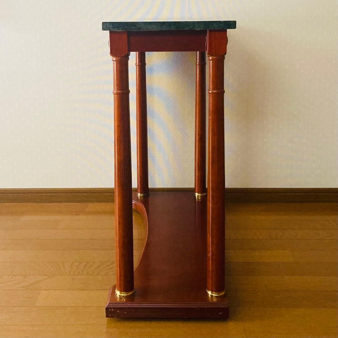 レア！一点物！アンティーク 大理石コンソールテーブル