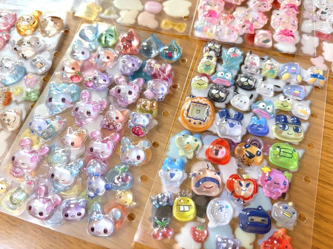 ツ*ブ様 正規品 ボンボンドロップシール シール帳 完成品