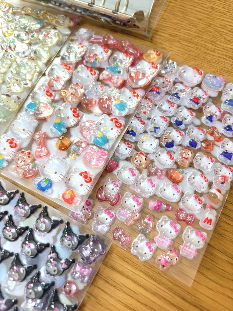 ツ*ブ様 正規品 ボンボンドロップシール シール帳 完成品