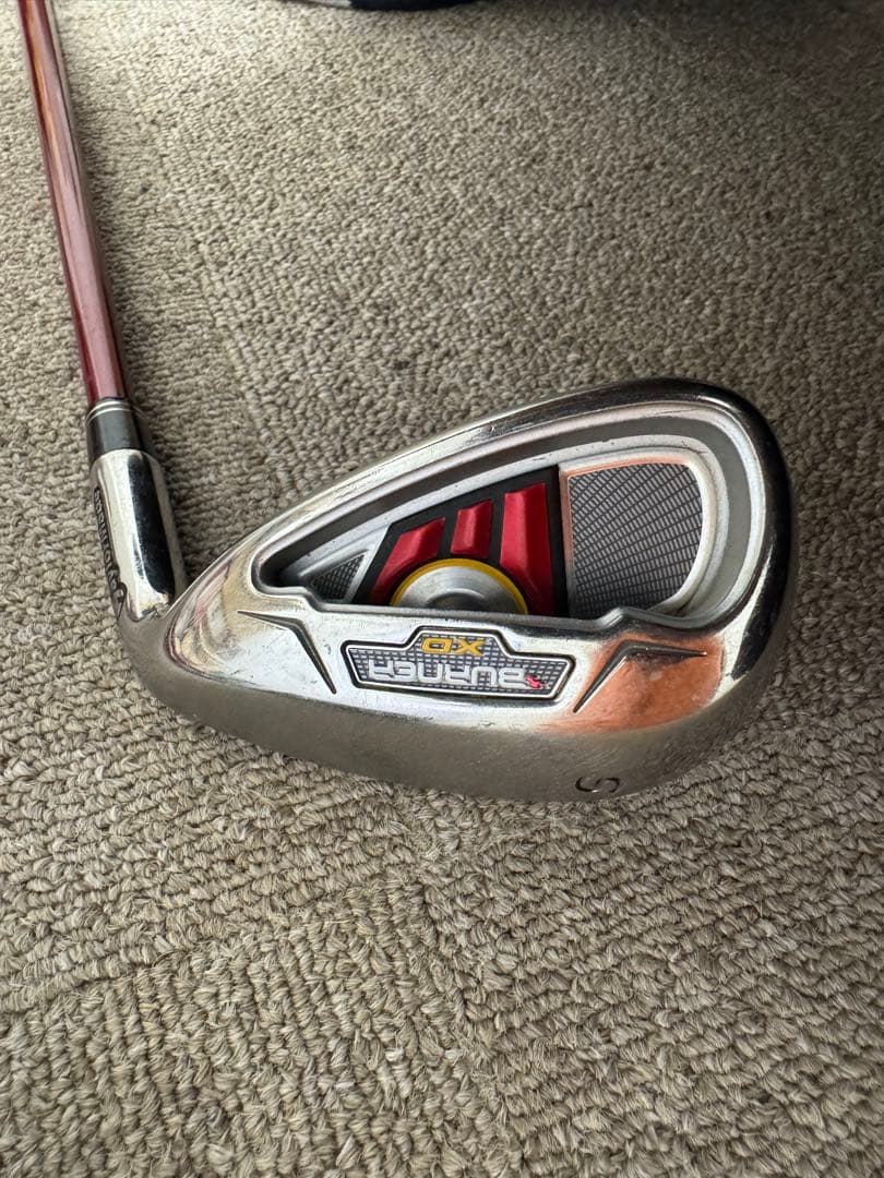 バーナーSD　カーボンシャフト　フレックスS アイアン8本セットS-5番